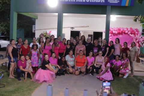 Secretaria de Saúde realizou o Dia D em alusão ao Outubro Rosa no ESF Jardim Alvorada